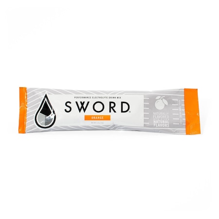 SWORD PERFORMANCE Sword Performance Electrolyte Hydration, Powder Single, Orange, PK50 G400494031